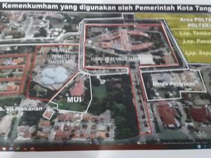 Ini 11 Hektare Tanah Kemenkum yang Dilaporkan Diserobot Pemkot Tangerang