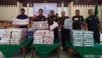 Ini Tumpukan Uang Rp 36 M Yang Disita Kejati Aceh