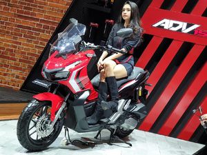 Ganteng Abis! Nih Wujud Motor Petualang Baru Honda di GIIAS 2019