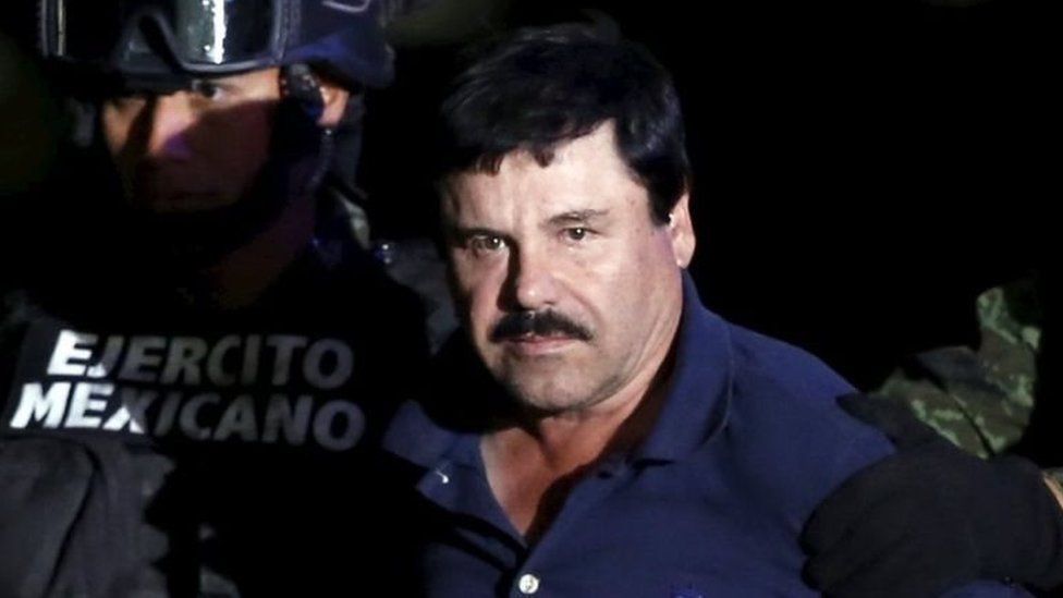 Raja kartel Narkoba Meksiko 'El Chapo' dipenjara seumur hidup