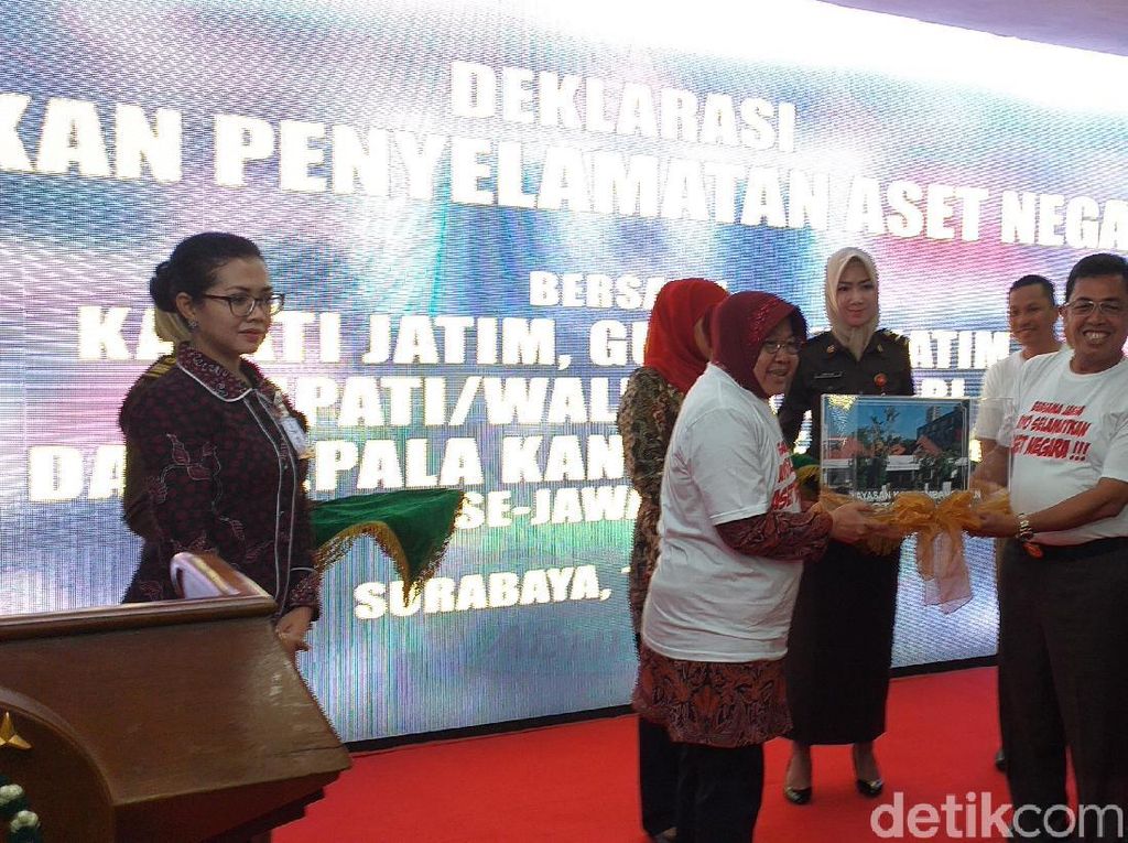 Aset YKP Resmi Diserahkan ke Pemkot Surabaya Aset YKP Resmi Diserahkan ke Pemkot Surabaya