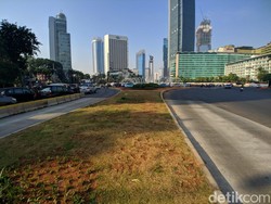 Video Tak Ada Lagi Instalasi Bambu Setengah Miliar di Bundaran HI