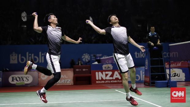 Hasil Indonesia Open 2019: Ahsan/Hendra