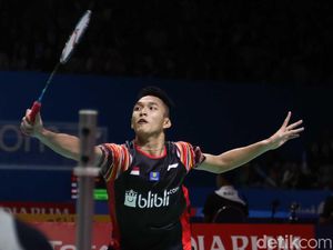 Jonatan Christie Kandas di Perempatfinal Indonesia Open