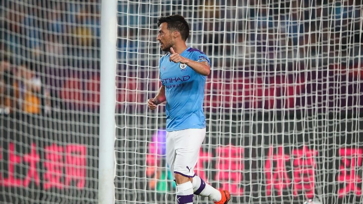 David Silva jadi salah satu calon kapten baru Manchester City (Lintao Zhang/Getty Images for Premier League)