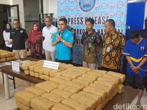BNN Banten Tangkap Kurir yang Selundupkan Ganja 150 Kg dan Sabu 5,2 Kg
