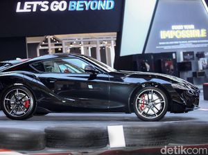 Toyota Supra GR Ditarik