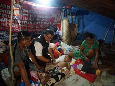Kemensos Salurkan Santunan untuk Korban Gempa Maluku Utara