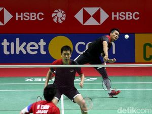 Kalahkan Ganda Jepang, Hendra/Ahsan: Hindari Reli, Main Cepat