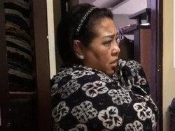 Wajah Melas Nunung usai Buang 2 Gram Sabu