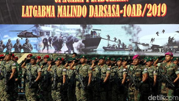 TNI dan Tentara Malaysia Latgab di Sentul