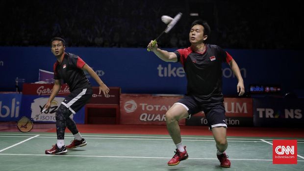 Ahsan/Hendra Susah Payah Lolos ke Putaran Kedua All England