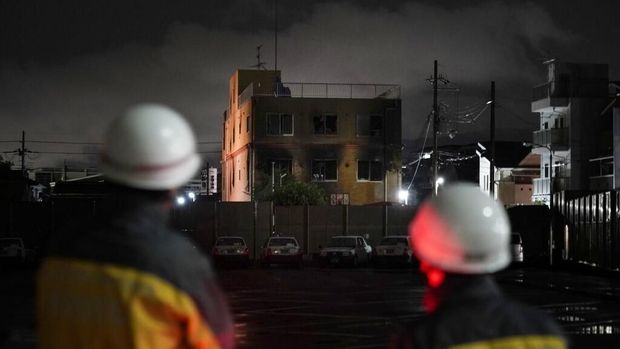 Studio animasi Kyoto di Jepang dibakar