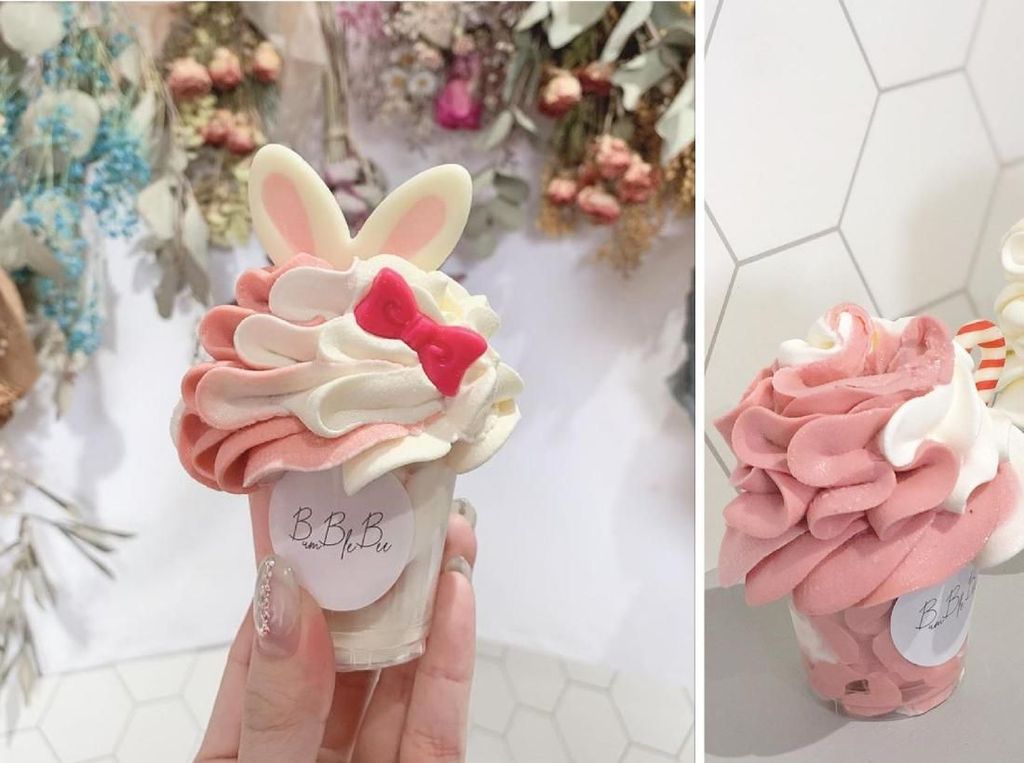 Cantiknya Soft Ice Cream Buket Bunga yang Manis dan Lembut Cantiknya Soft Ice Cream Buket Bunga yang Manis dan Lembut