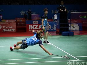 Jumpa Junhui/Yuchen di Semifinal Indonesia Open, Kevin/Marcus Waspadai Postur Lawan