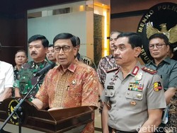 Wiranto soal Korban Kerusuhan Mei: Proyektil Bukan dari Senjata Polri