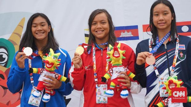 Indonesia raih 34 medali emas di ASG 2019.