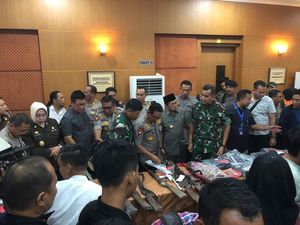 Prajurit TNI-Polri yang Dikeroyok di Jambi Sedang Patroli Karhutla Prajurit TNI-Polri yang Dikeroyok di Jambi Sedang Patroli Karhutla
