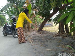 Penampakan Limbah Abu yang Bakar Tangan dan Kaki Bocah SD di Mojokerto