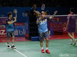 Kevin/Marcus Juarai Denmark Open Usai Kalahkan Hendra/Ahsan