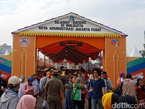 Anies, Lulung, hingga Hidayat Nur Wahid Hadiri Lebaran Betawi di Monas