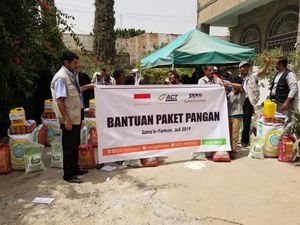 Redam Krisis Pangan, ACT Kirim Bantuan Pangan ke Yaman