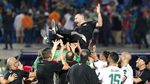Sujud Syukur Aljazair Usai Menangi Piala Afrika 2019