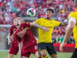 Pertandingan tuntas dengan skor 3-2 untuk kemenangan Dortmund. Die Borussen menambah dua gol lewat Thomas Delaney dan Jacob Bruun Larsen. Liverpool menambah satu lewat penalti Rhian Brewster. (Foto: Trevor Ruszkowski/Reuters)
