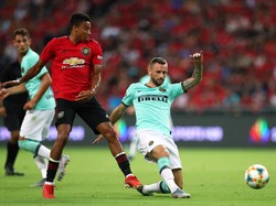 MU Vs Inter Milan Masih Tanpa Gol di Babak Pertama ICC 2019