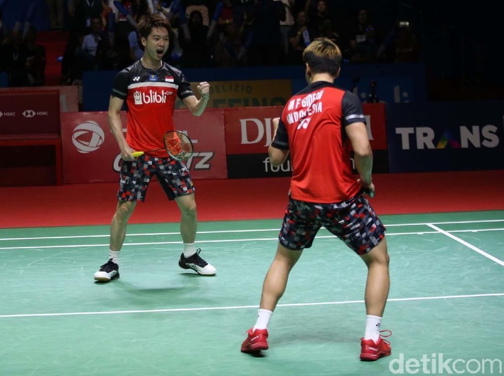 Duel Minions dan The Daddies Jadi Magnet Final Indonesia Open 2019 Duel Minions dan The Daddies Jadi Magnet Final Indonesia Open 2019