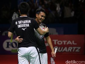 Mantap! Hendra/Ahsan Melaju ke Final Indonesia Open