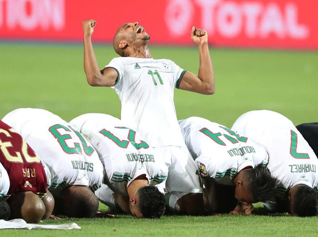 Cuma Lepas Satu Tembakan, Aljazair Jadi Juara Piala Afrika Cuma Lepas Satu Tembakan, Aljazair Jadi Juara Piala Afrika