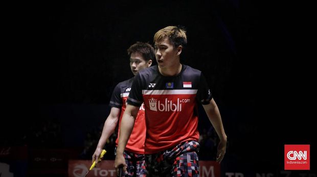 Kevin/Marcus berduel dengan ganda Korea Selatan di babak kedua.