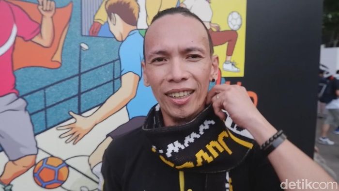 Juventini Club Indonesia (JCI) telah bersiap memberi dukungan untuk Juventus di Singapura. (Foto: Rifqi Ardita Widianto/detikcom) Juventini Club Indonesia (JCI) telah bersiap memberi dukungan untuk Juventus di Singapura. (Foto: Rifqi Ardita Widianto/detikcom)