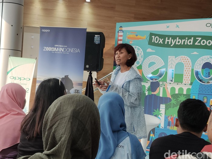 Travel blogger Windy Ariestanty. Foto: Aisyah Kamaliah/detikINET