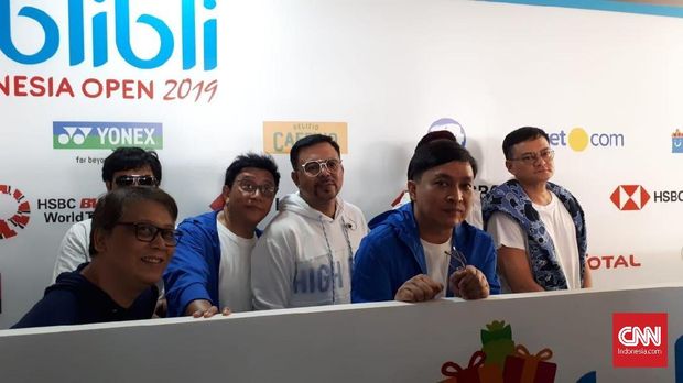 Kahitna bangga jadi pengisi acara penutupan Indonesia Open 2019.