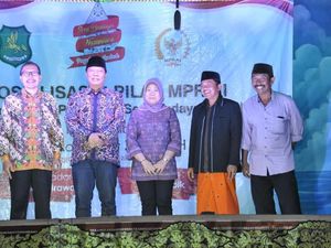 MPR Sosialisasikan 4 Pilar Lewat Seni Ludruk di Sumenep