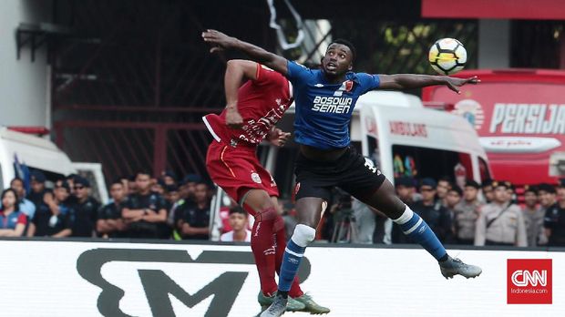 Persija unggul 1-0 atas PSM pada leg pertama di Jakarta.
