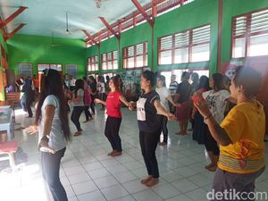 Melihat Serunya Penghuni Lapas Ponorogo Latihan Tari Jathil