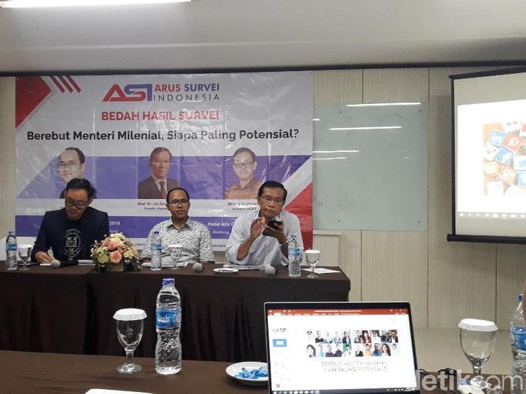 ASI: Calon Menteri Milenial Perlu Punya Chemistry dengan Jokowi ASI: Calon Menteri Milenial Perlu Punya Chemistry dengan Jokowi