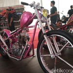 Motor Chopper Pink Metalik Demi Istri