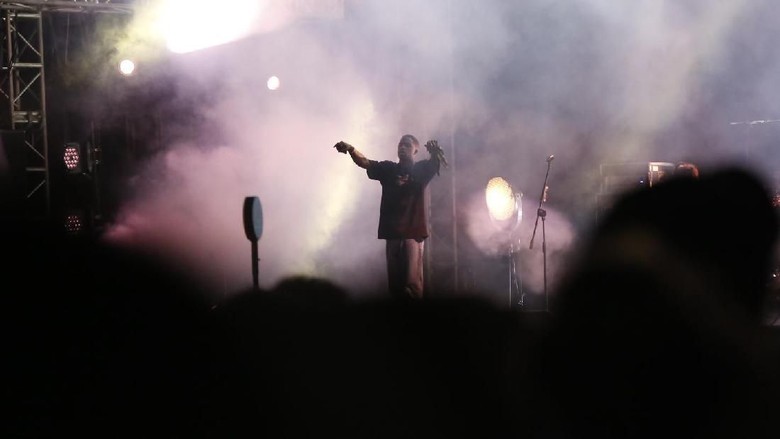 Daniel Caesar di We The Fest 2019 Foto: Muhammad Ridho Suhandi