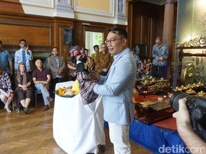 6 Hari Lawatan ke Inggris-Swedia, RK Resmikan Sudut Sunda di London