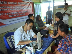 Pertamina EP Beri Pengobatan Gratis bagi Warga Desa Tepian Nunukan