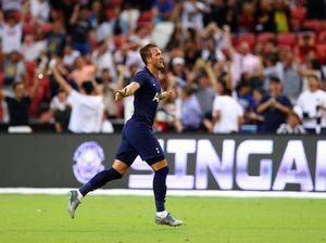 Harry Kane Puas Betul Jebol Gawang Juventus dari Tengah Lapangan
