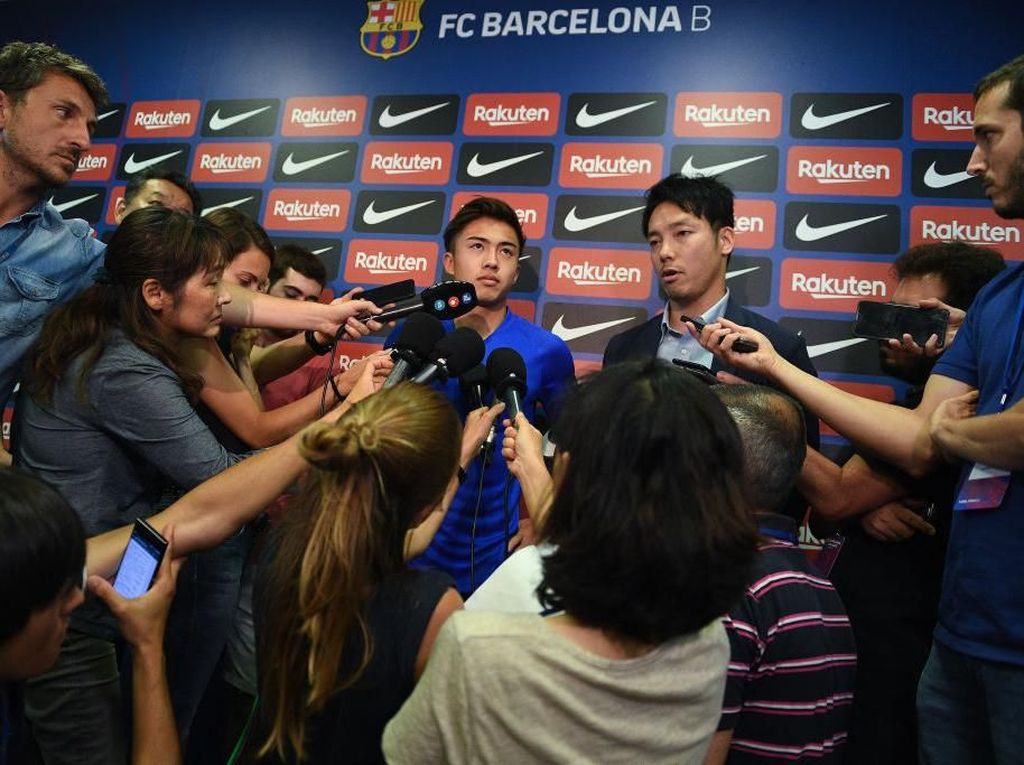 Iniesta: Kubo dan Abe Punya Potensi Besar Iniesta: Kubo dan Abe Punya Potensi Besar