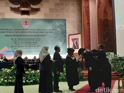 3 Peneliti KLHK Dikukuhkan Jadi Profesor Riset