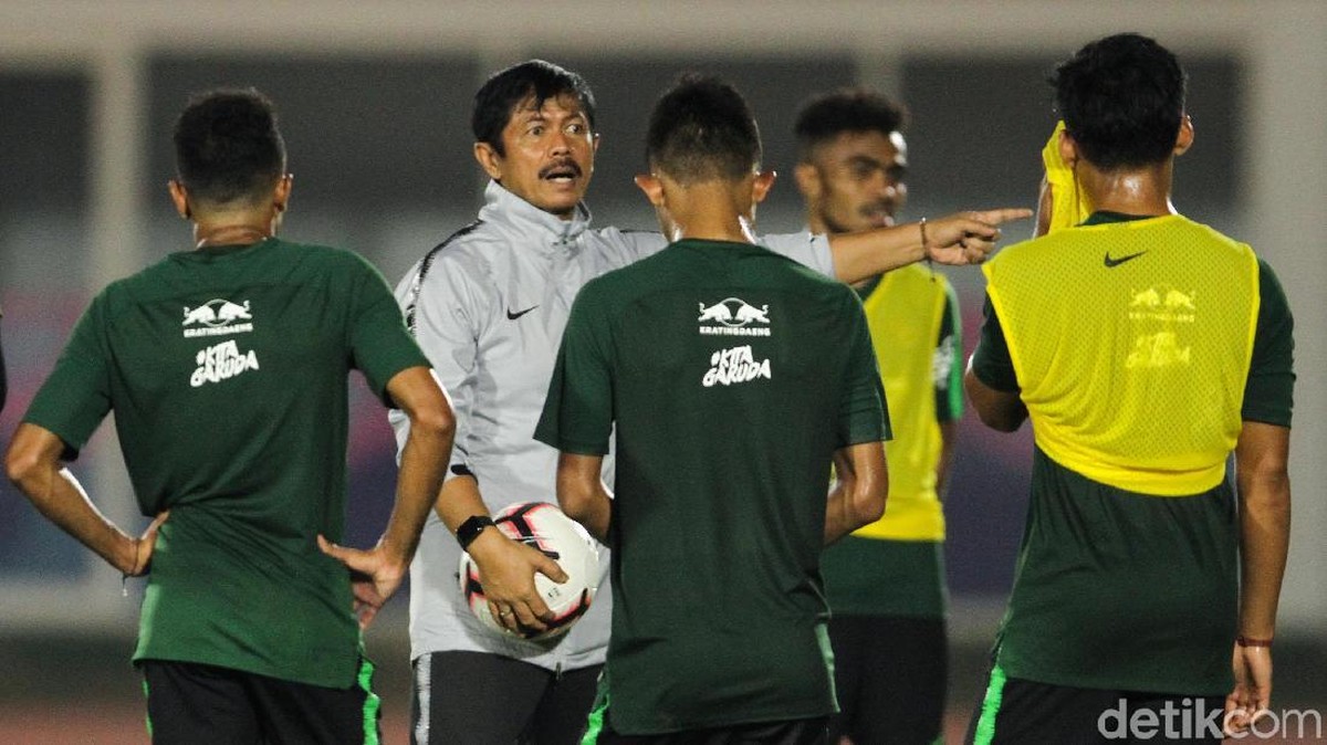 Timnas Indonesia U-23 imbang 1-1 dengan Arab Saudi di babak pertama. (Foto: Rifkianto Nugroho/detikSport)