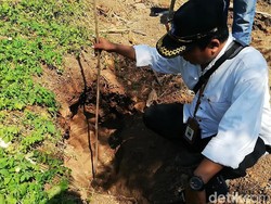 Petugas BPCB Jatim Datangi Lokasi Situs yang Ditemukan di Pasuruan