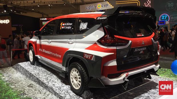 Mitsubishi Xpander 4WD Tantang Reli Dunia